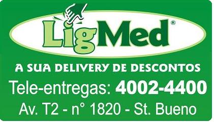 logomarca ligmed com fone go